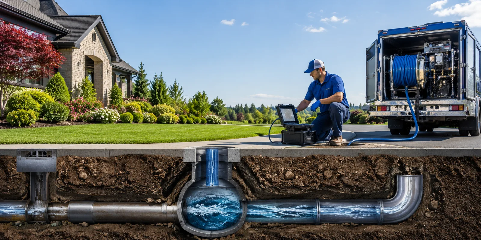 Drainage restoration information for Clarksville, PA
